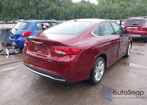 2015 Chrysler 200 Limited z USA, uszkodzony, nr VIN 1C3CCCAB2FN650695